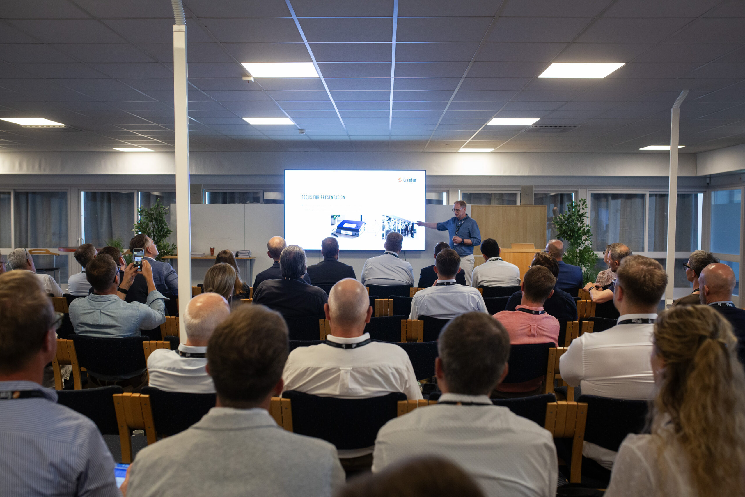 Daniel Brännwik as speaker on the Graniten Symposium 2026